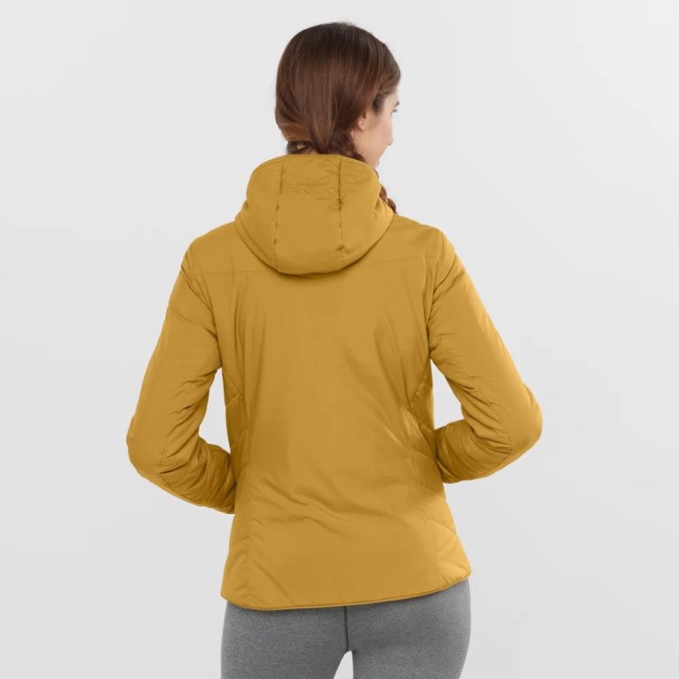 Yellow Salomon Outrack Women's Insulated Jackets | PH 76059J